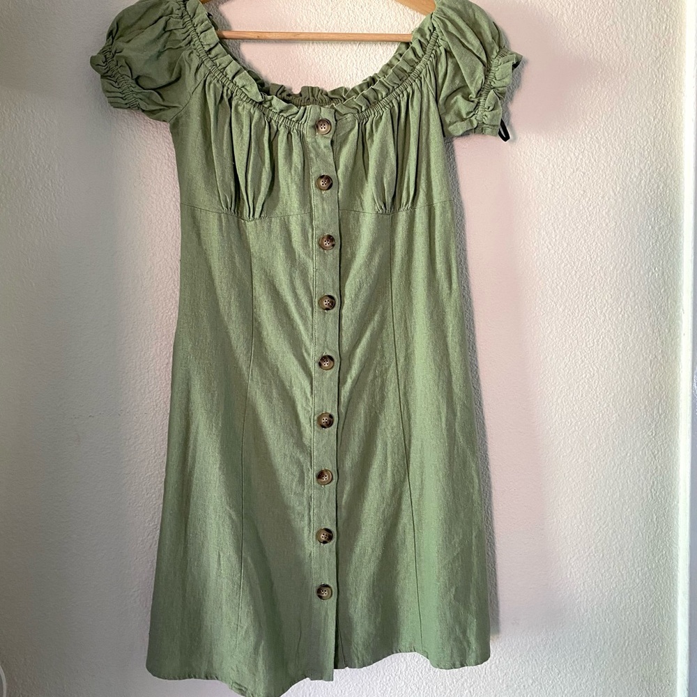 Green dress